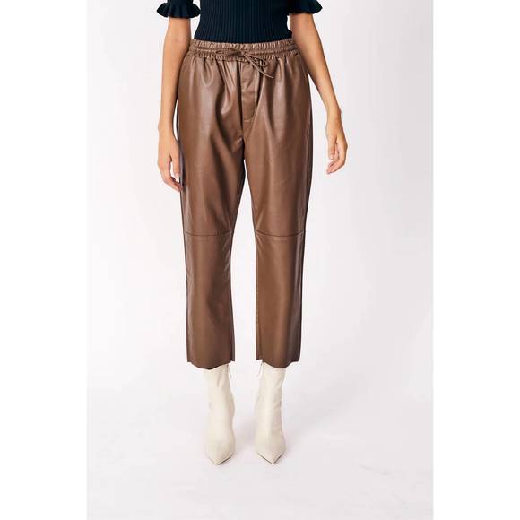 Deluc Milo Pant - Khaki & Ecru